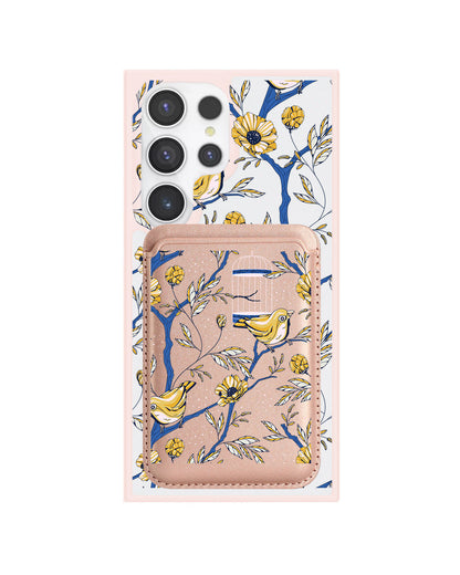 Android Magnetic Wallet Case - Lovebird 16.0