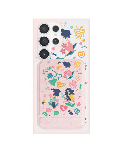 Android Magnetic Multifold Wallet - Self Love Sticker Pack 2.0