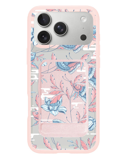 iPhone Magnetic Multifold Wallet - Fish & Floral 3.0