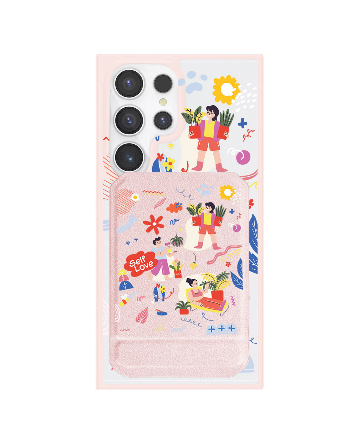 Android Magnetic Multifold Wallet - Self Love Sticker Pack 1.0