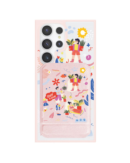 Android Magnetic Multifold Wallet - Self Love Sticker Pack 1.0