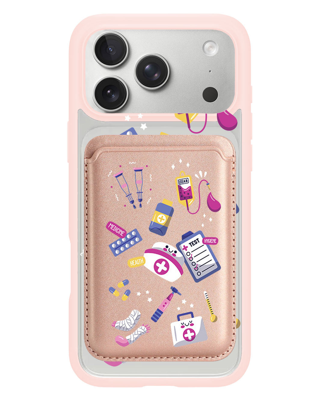 iPhone Magnetic Wallet Case - Nurse