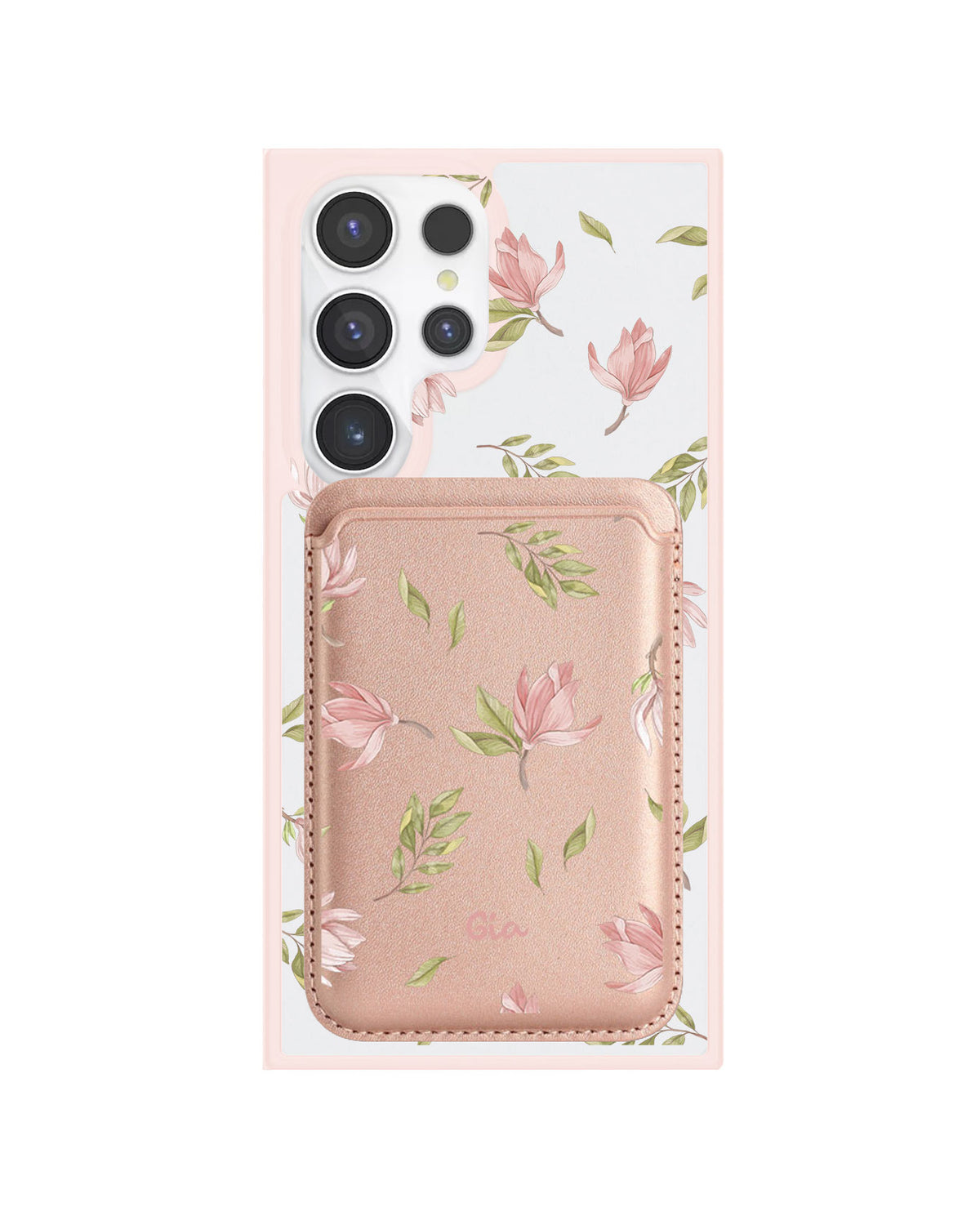 Android Magnetic Wallet Case - Azalea