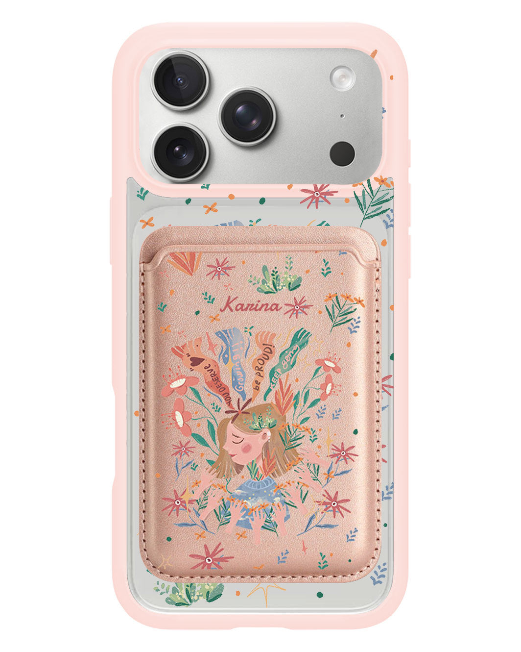 iPhone Magnetic Wallet Case - You Deserve Love
