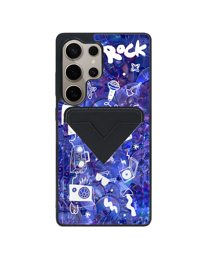 Android Avant Wallet Case - Rock n Roll Bling 2.0