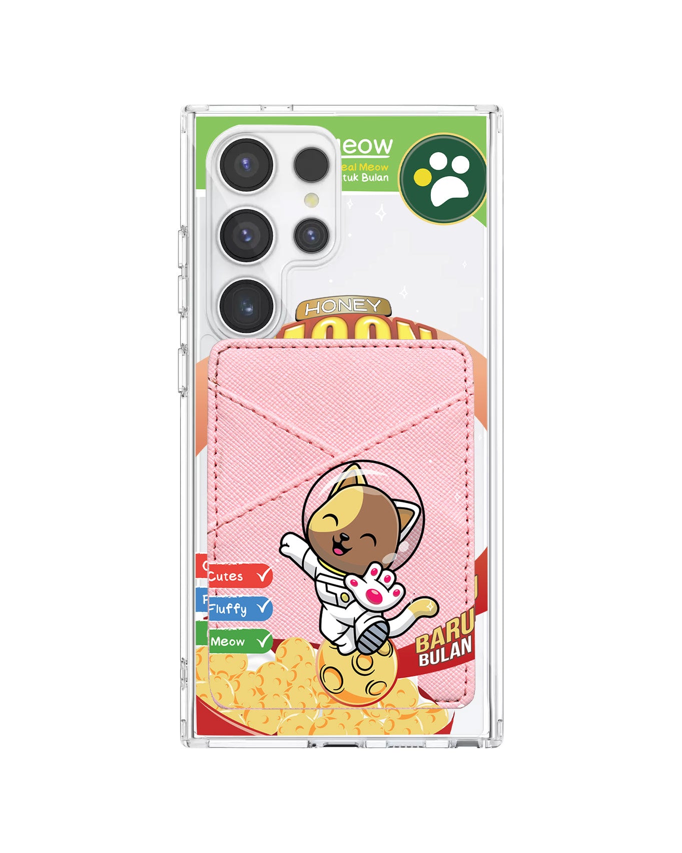 Android Phone Wallet Case - Honey Moon