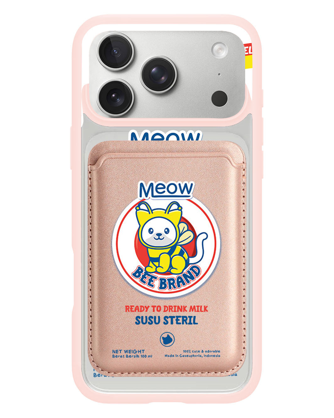 iPhone Magnetic Wallet Case - Bee Brand