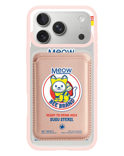 iPhone Magnetic Wallet Case - Bee Brand
