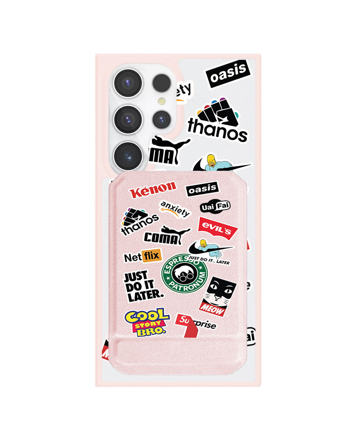 Android Magnetic Multifold Wallet - Brand Parody 1.0
