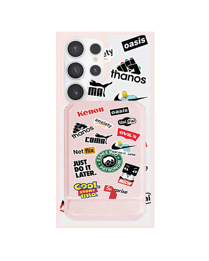 Android Magnetic Multifold Wallet - Brand Parody 1.0