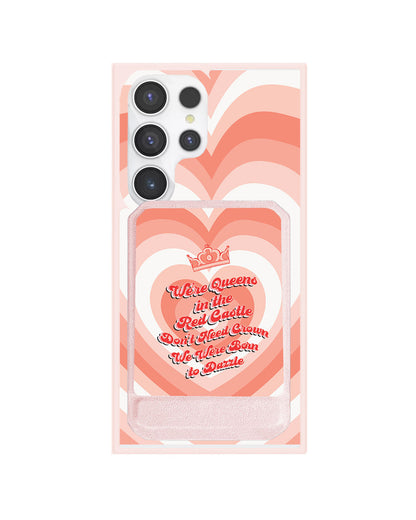 Android Magnetic Multifold Wallet - Red Velvet Luv