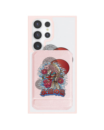 Android Magnetic Multifold Wallet - Oni Koi