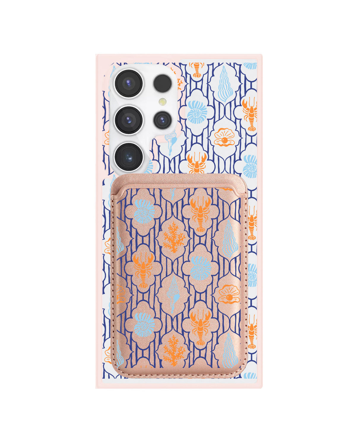 Android Magnetic Wallet Case - Seaside Opulence 3.0