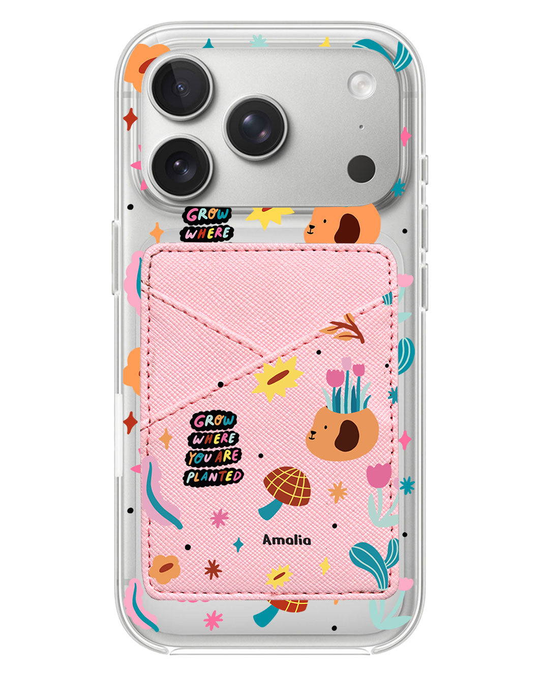 iPhone Phone Wallet Case - Grow and Bloom