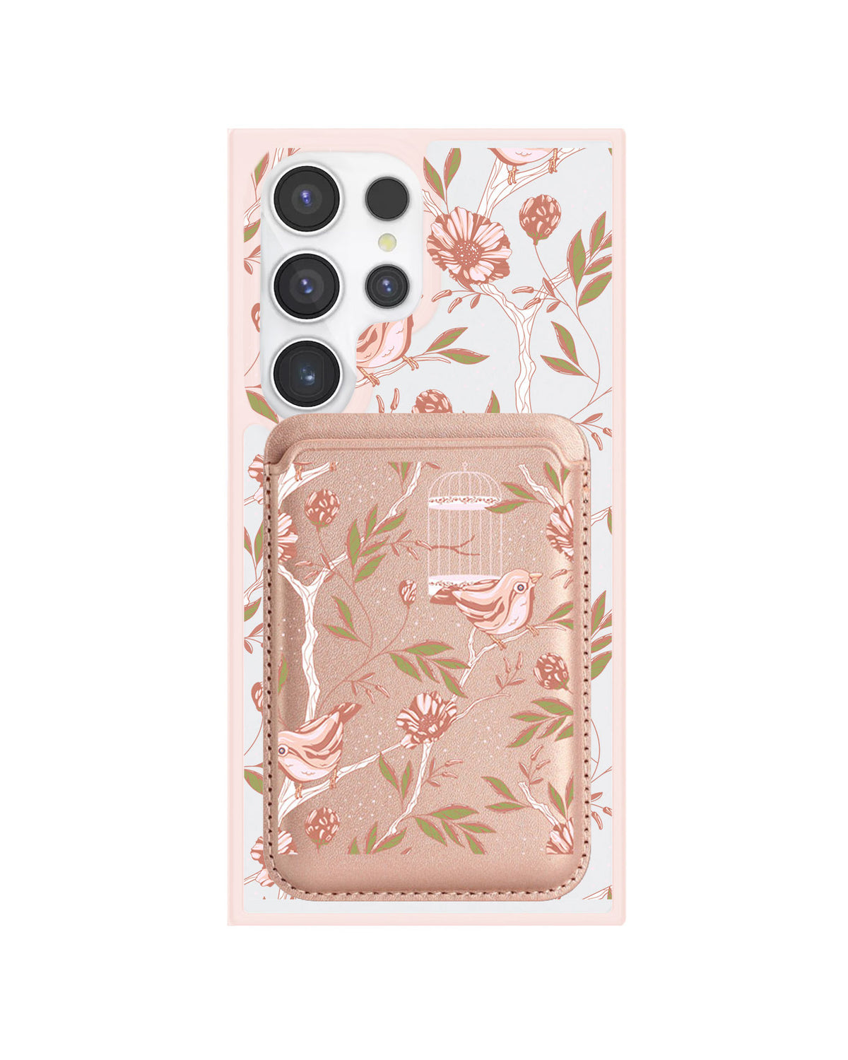 Android Magnetic Wallet Case - Lovebird 14.0