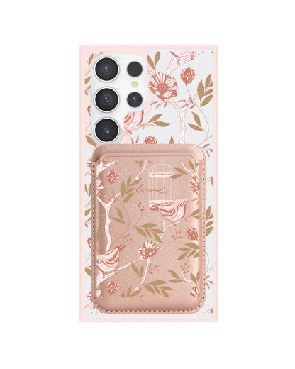 Android Magnetic Wallet Case - Lovebird 14.0