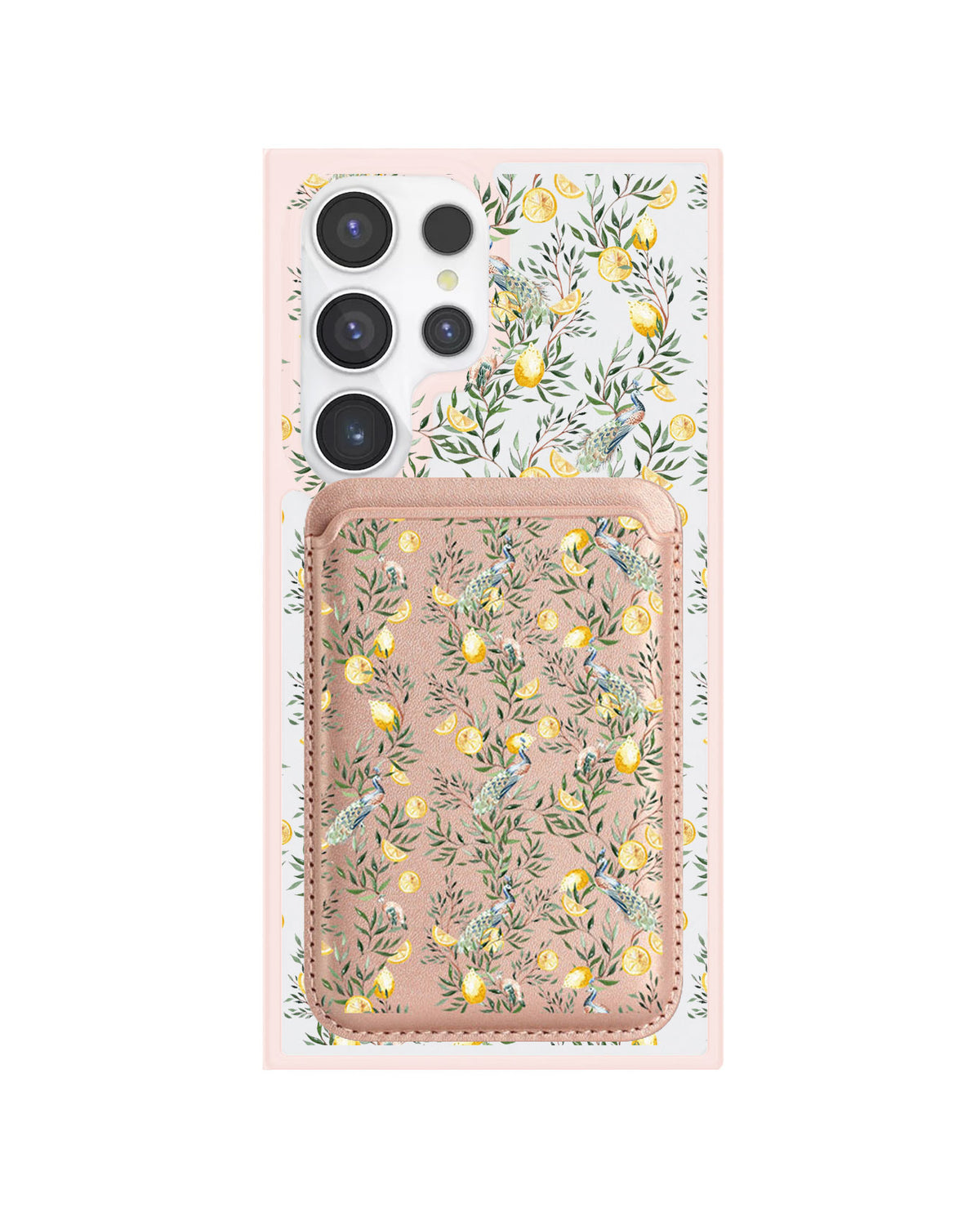 Android Magnetic Wallet Case - Limone
