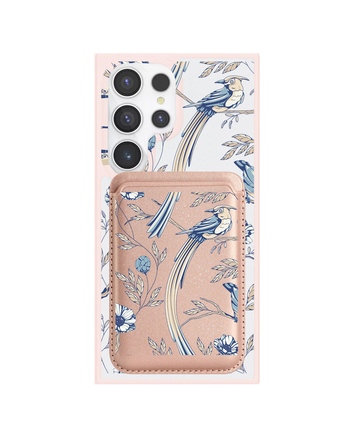 Android Magnetic Wallet Case - Lovebird 5.0