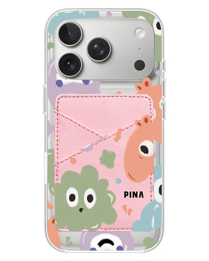 iPhone Phone Wallet Case - Cute Monster 2