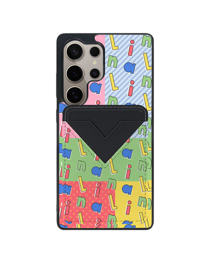 Android Avant Wallet Case - Custom Monogram 3.0 Abstract 1.0