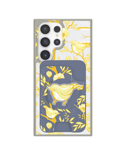 Android Magpop Wallet - Lovebird Monochrome 2.0