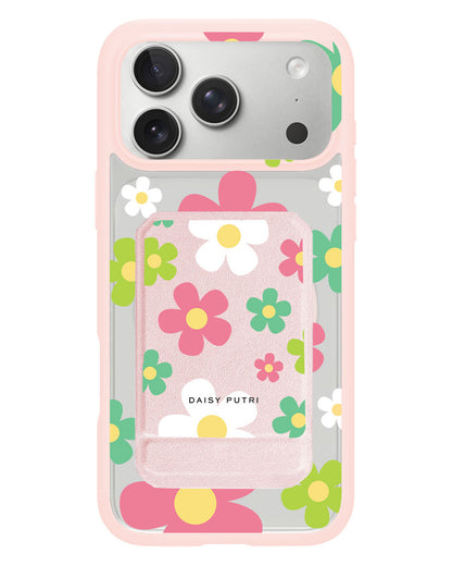 iPhone Magnetic Multifold Wallet - Daisy Wild
