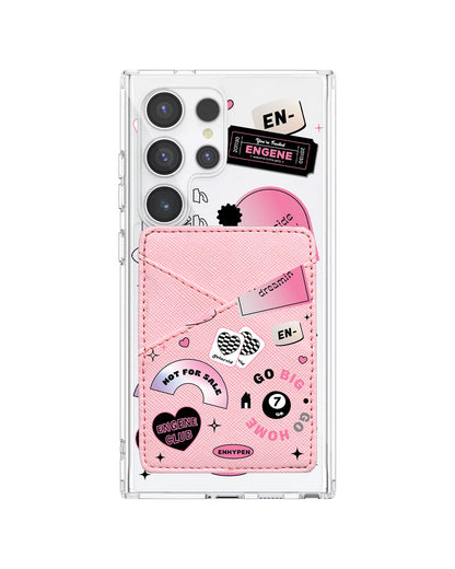 Android Phone Wallet Case - En Sticker Pack