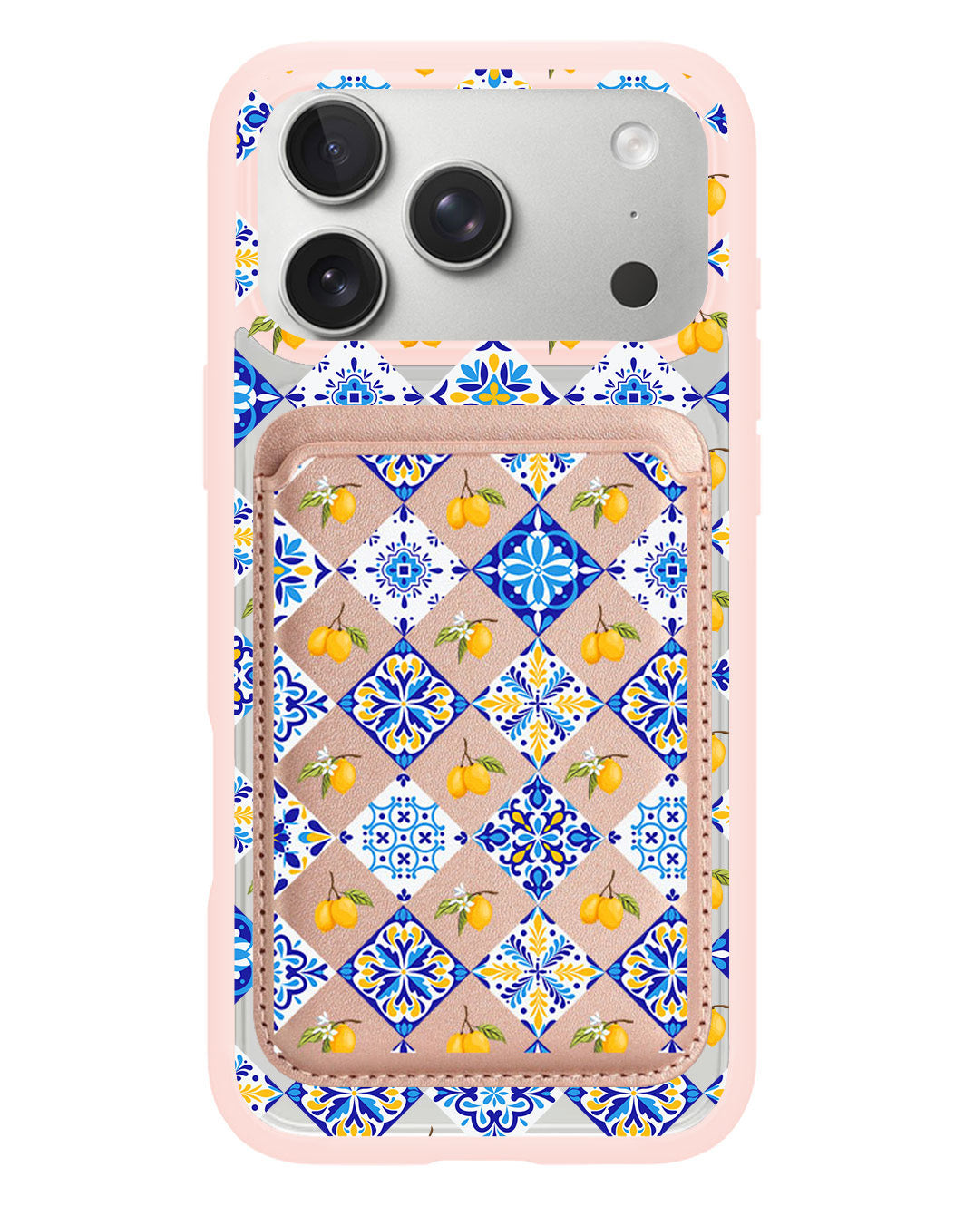 iPhone Magnetic Wallet Case - Majolica Tuscany