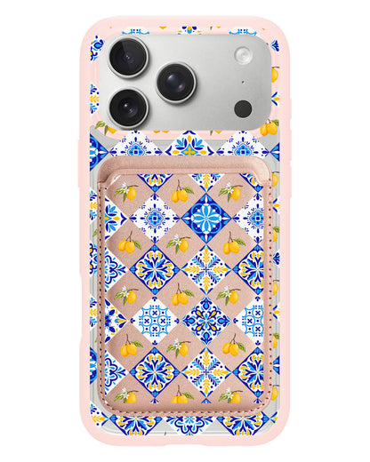iPhone Magnetic Wallet Case - Majolica Tuscany