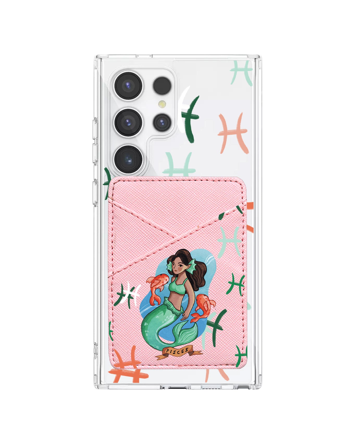 Android Phone Wallet Case - Pisces