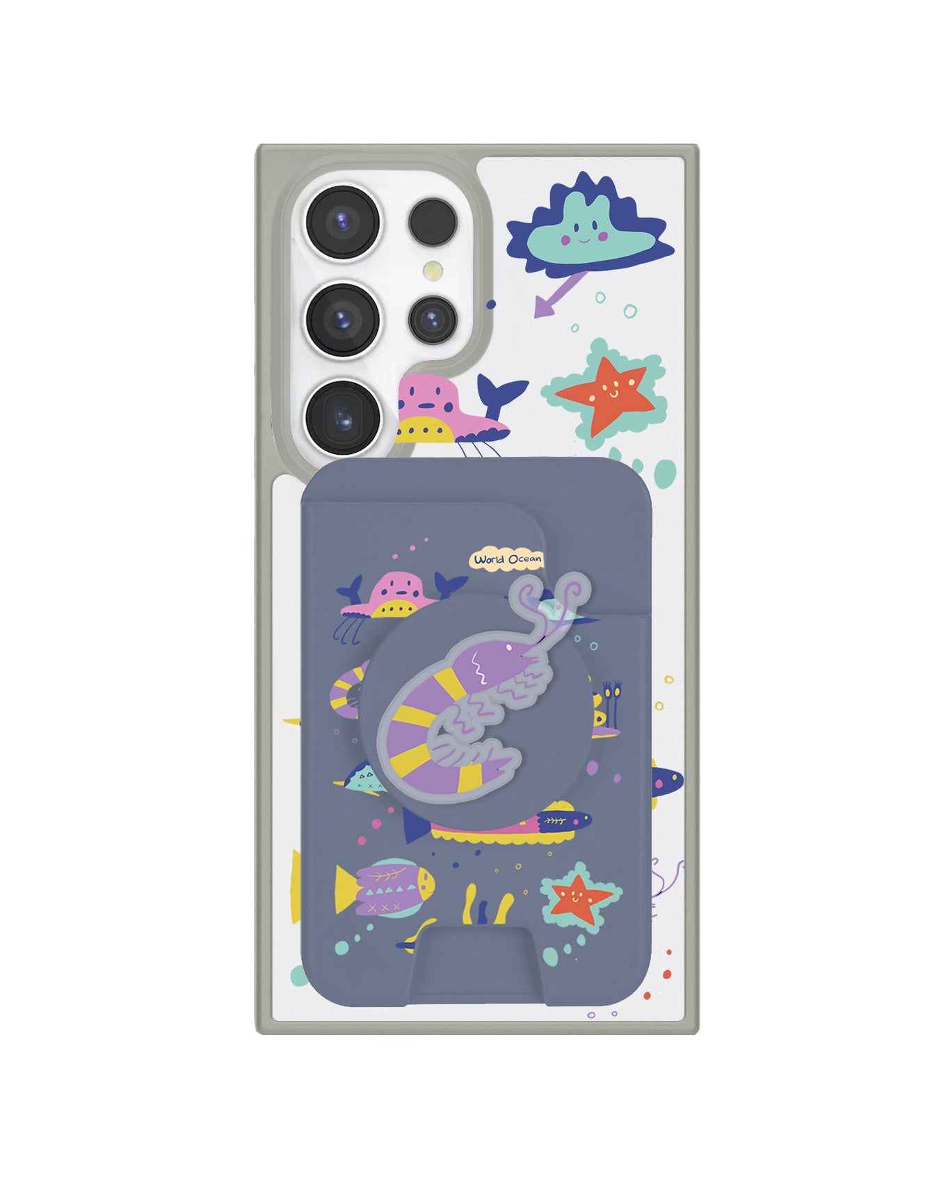 Android Magpop Wallet - Ocean World