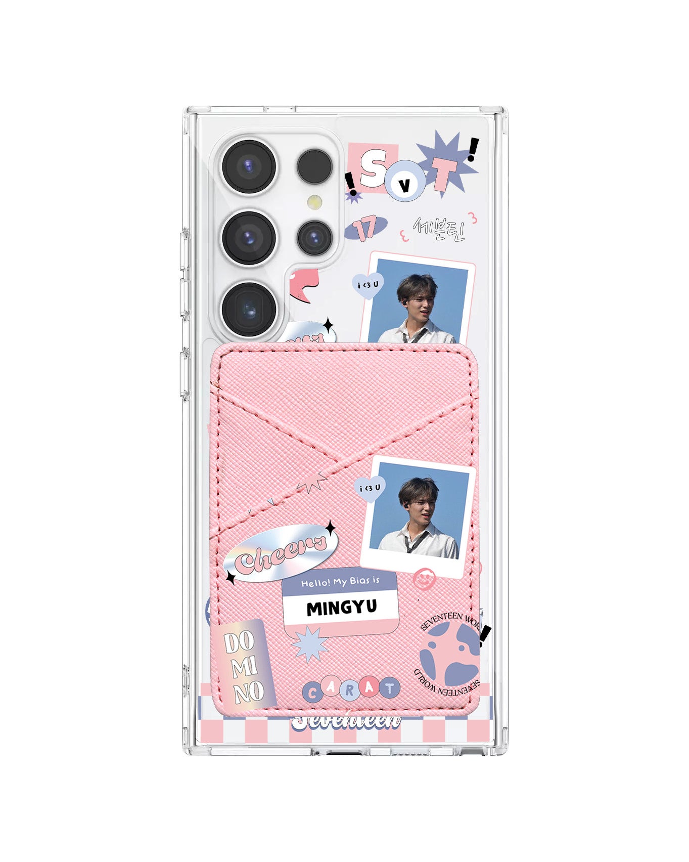 Android Phone Wallet Case - Seventeen World