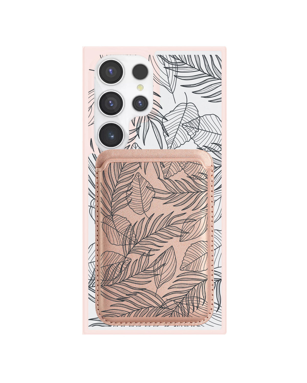 Android Magnetic Wallet Case - Sketchy Tropical 2.0