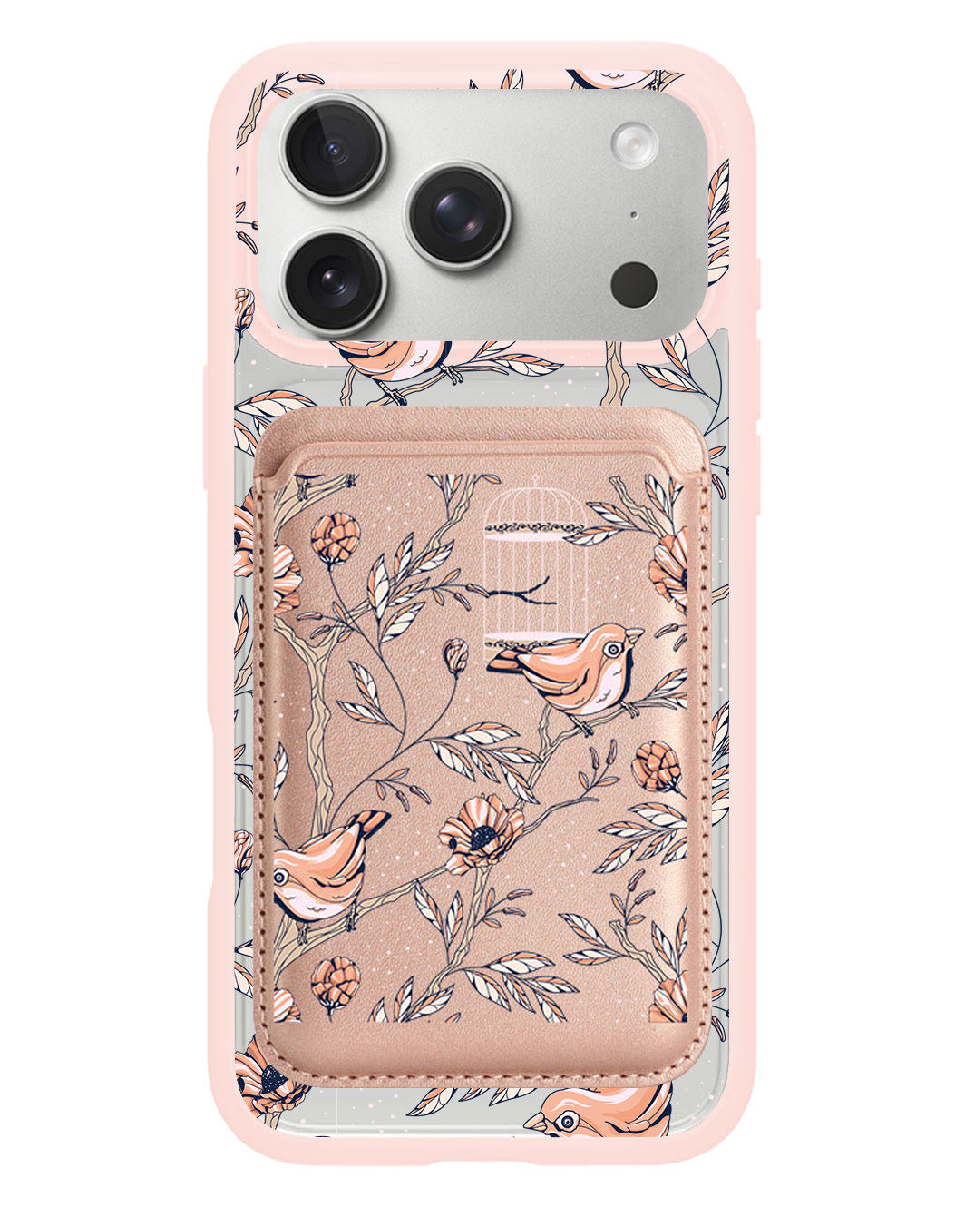 iPhone Magnetic Wallet Case - Lovebird 13.0