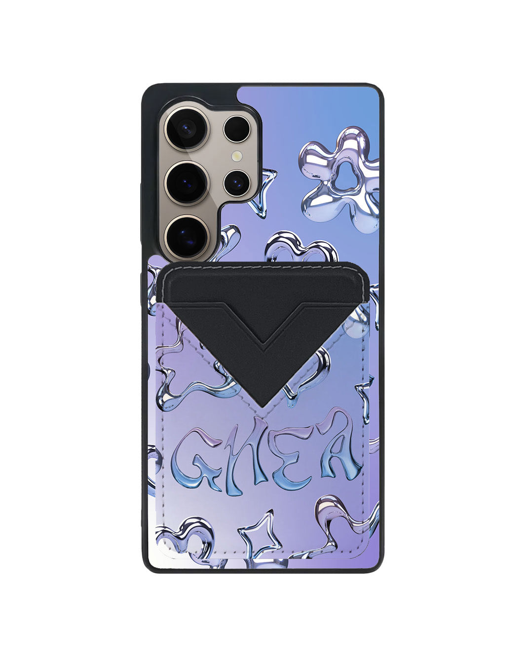 Android Avant Wallet Case - Chrome Monogram 1.0