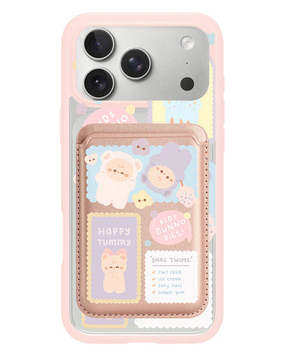 iPhone Magnetic Wallet Case - Sweets Heaven