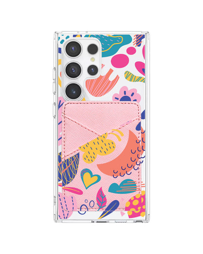 Android Phone Wallet Case - Florals