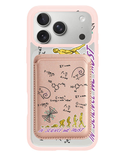 iPhone Magnetic Wallet Case - Science 1.0