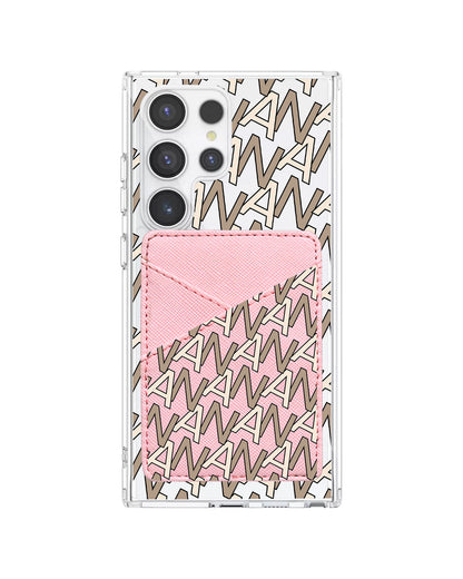 Android Phone Wallet Case - Initial 4.0 Monogram