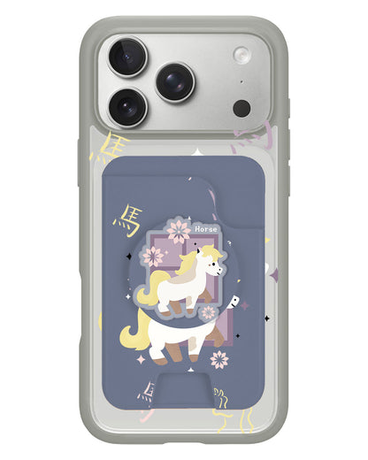 iPhone Magpop Wallet - Shio Horse