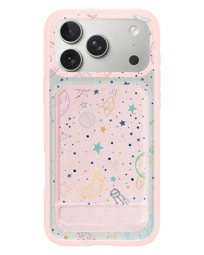 iPhone Magnetic Multifold Wallet - Galaxy