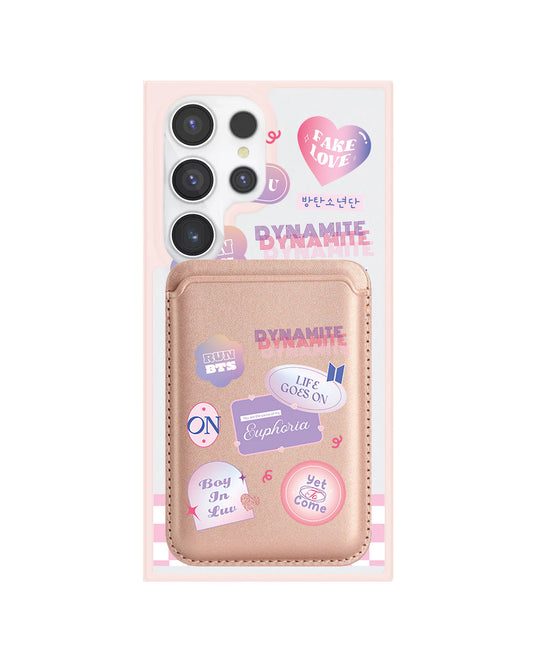 Android Magnetic Wallet Case - BTS Proof