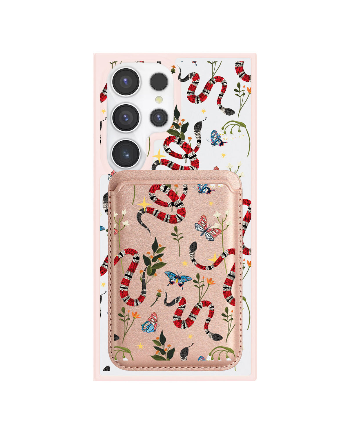 Android Magnetic Wallet Case - Serpente