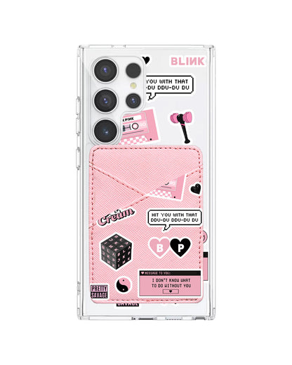 Android Phone Wallet Case - Blackpink Sticker Pack