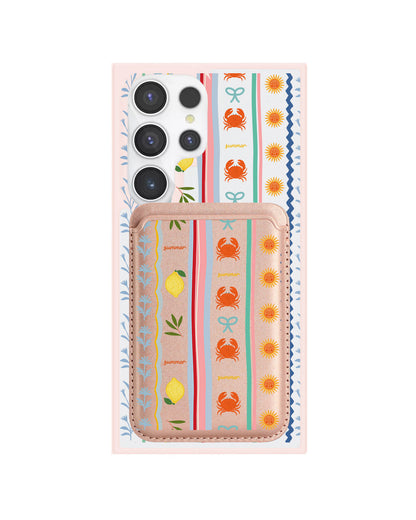 Android Magnetic Wallet Case - Seaside Opulence 2.0