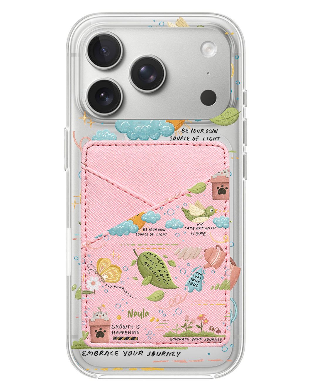 iPhone Phone Wallet Case - Growth