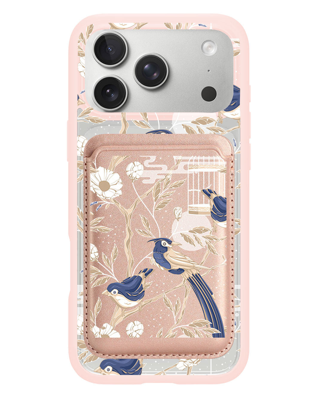 iPhone Magnetic Wallet Case - Lovebird 1.0
