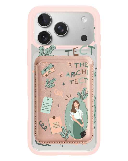 iPhone Magnetic Wallet Case - INTJ