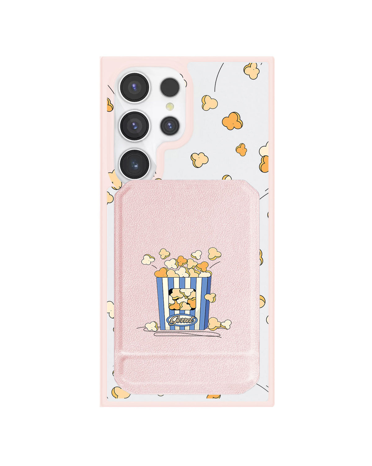 Android Magnetic Multifold Wallet - Popcorn