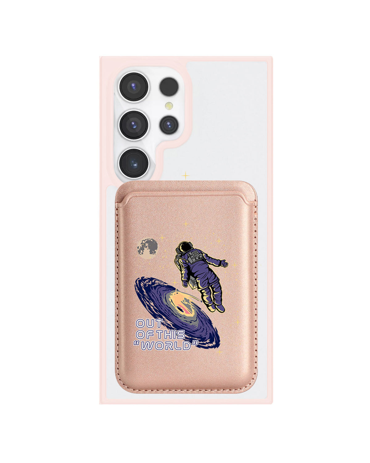 Android Magnetic Wallet Case - Out Of This World
